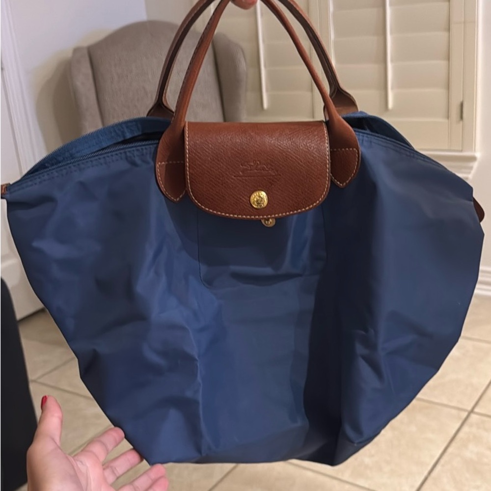 SALE!! Longchamp Blue Tote Bag